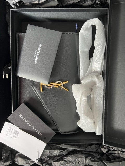 YSL Cassandre leather shoulder bag