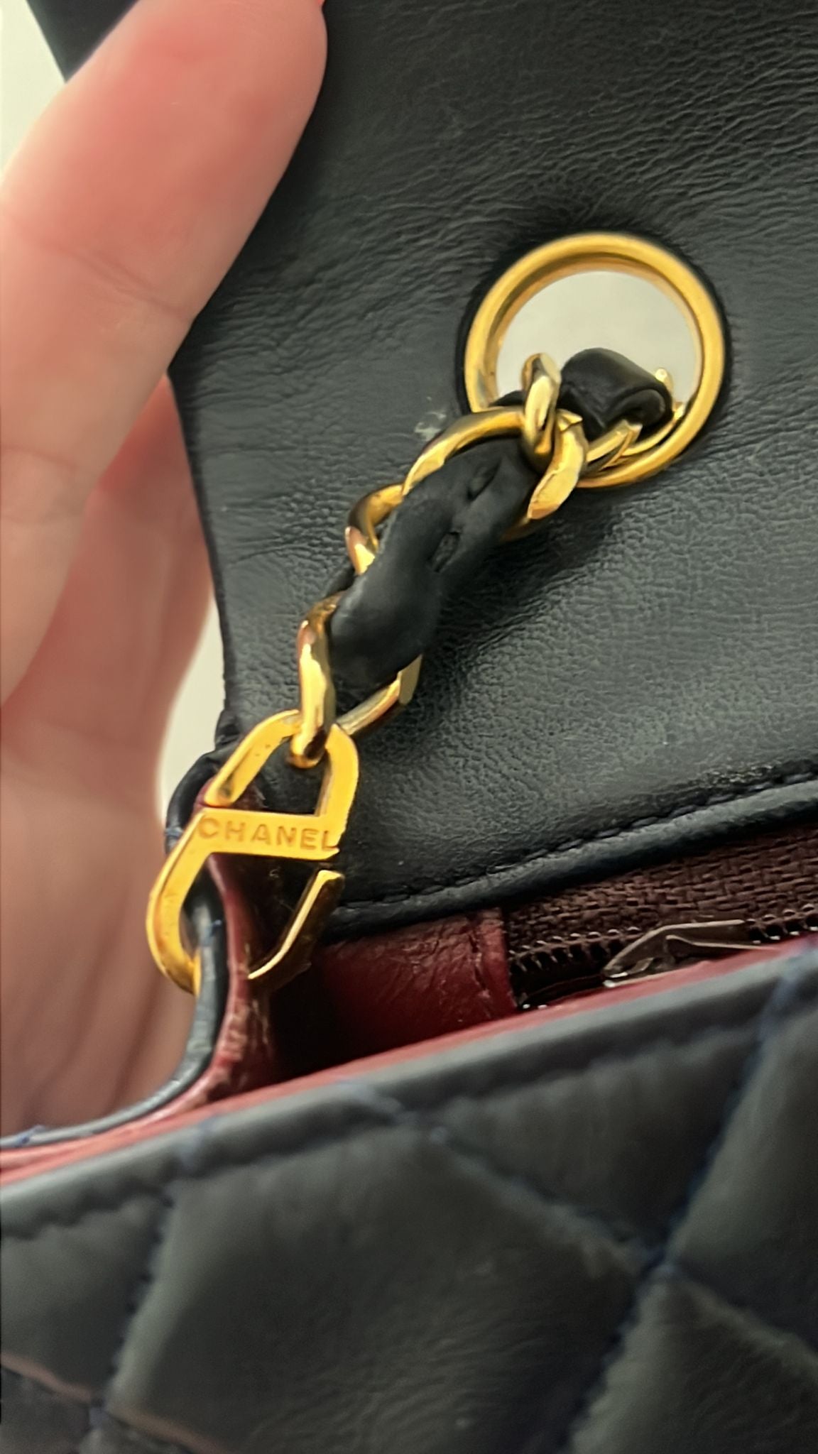 Chanel Vintage Classic Quilted Single Flap Bag