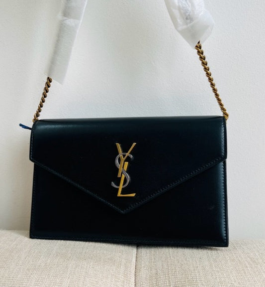 YSL Cassandre leather shoulder bag